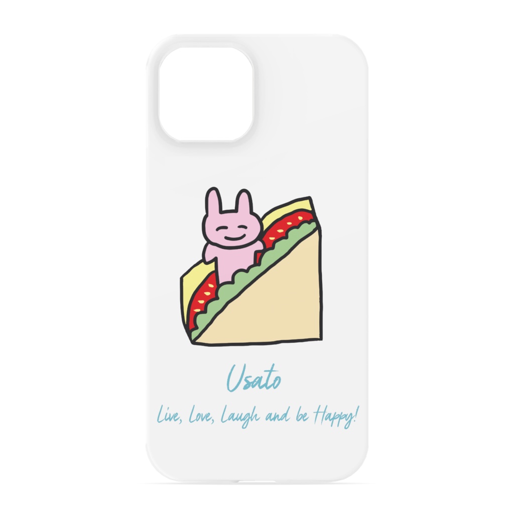 うさと(サンドウィッチ)スマホケース