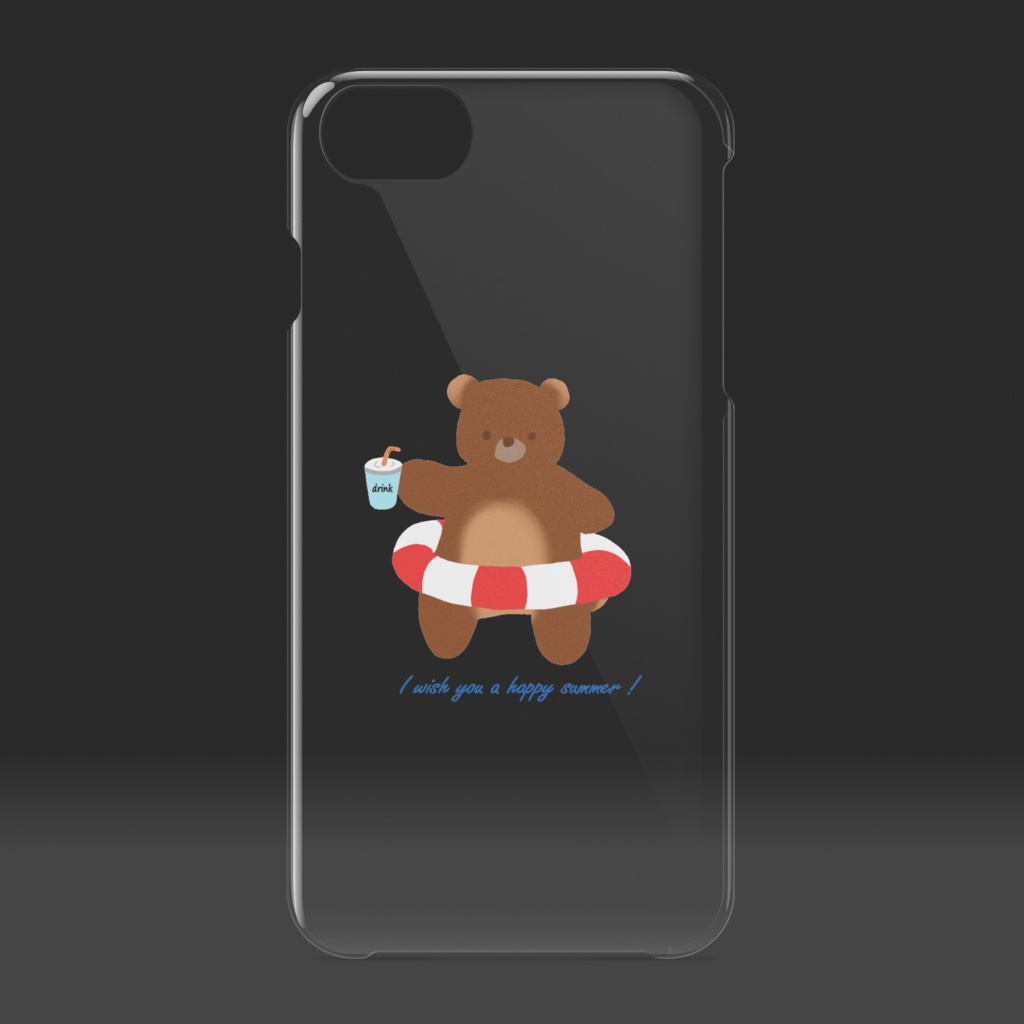 ベーグルさん(夏)クリアケース