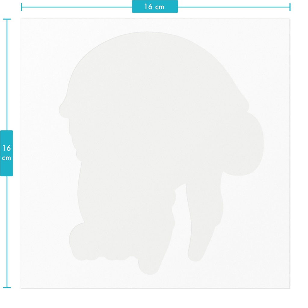 SDはっぱちゃん死刑宣告ステッカー