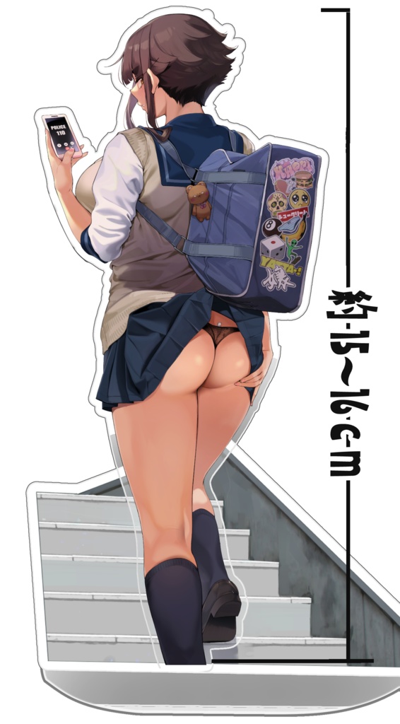 はっぱちゃんアクリルスタンド【B】