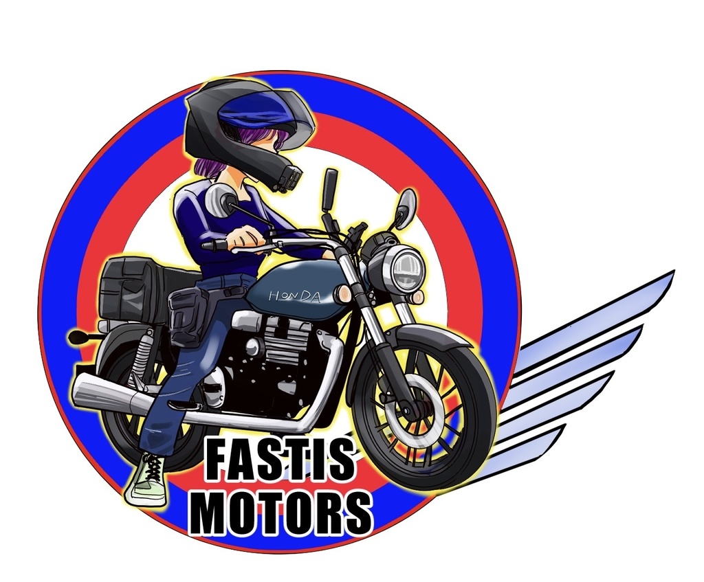 FASTIS MOTORS ステッカー