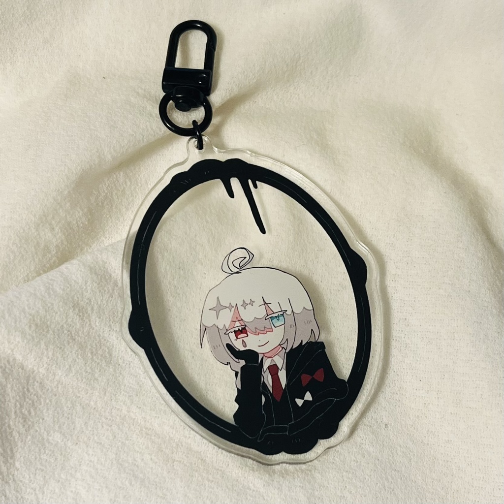 咲月くろね・ナタリシア・シックス 額縁アクリルキーホルダー