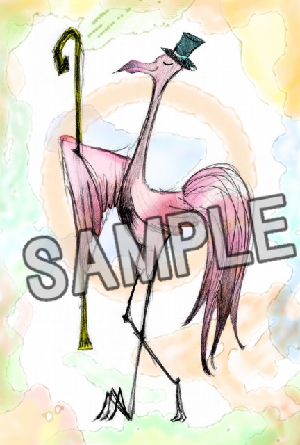 フラミンゴ紳士