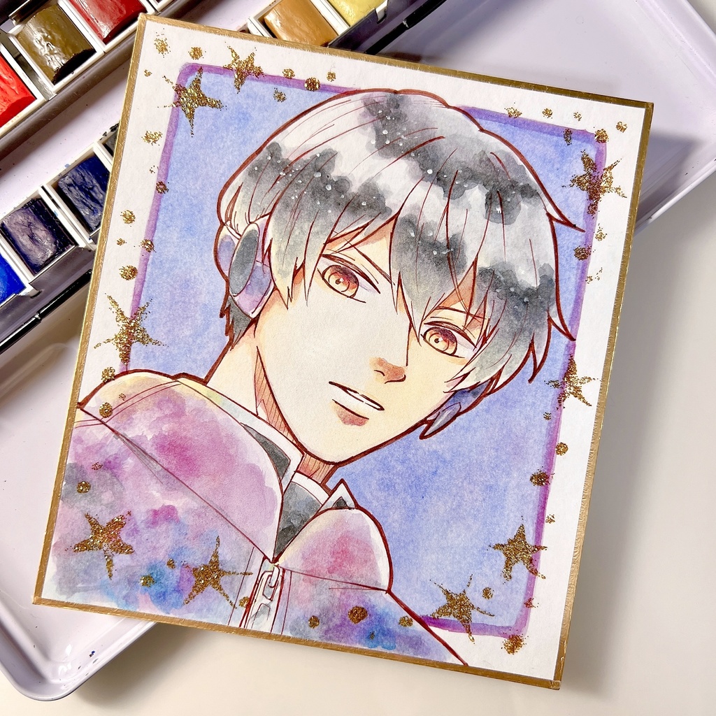 【色紙ワートリ】三輪秀次、米屋陽介、二宮匡貴、犬飼澄晴、辻新之助