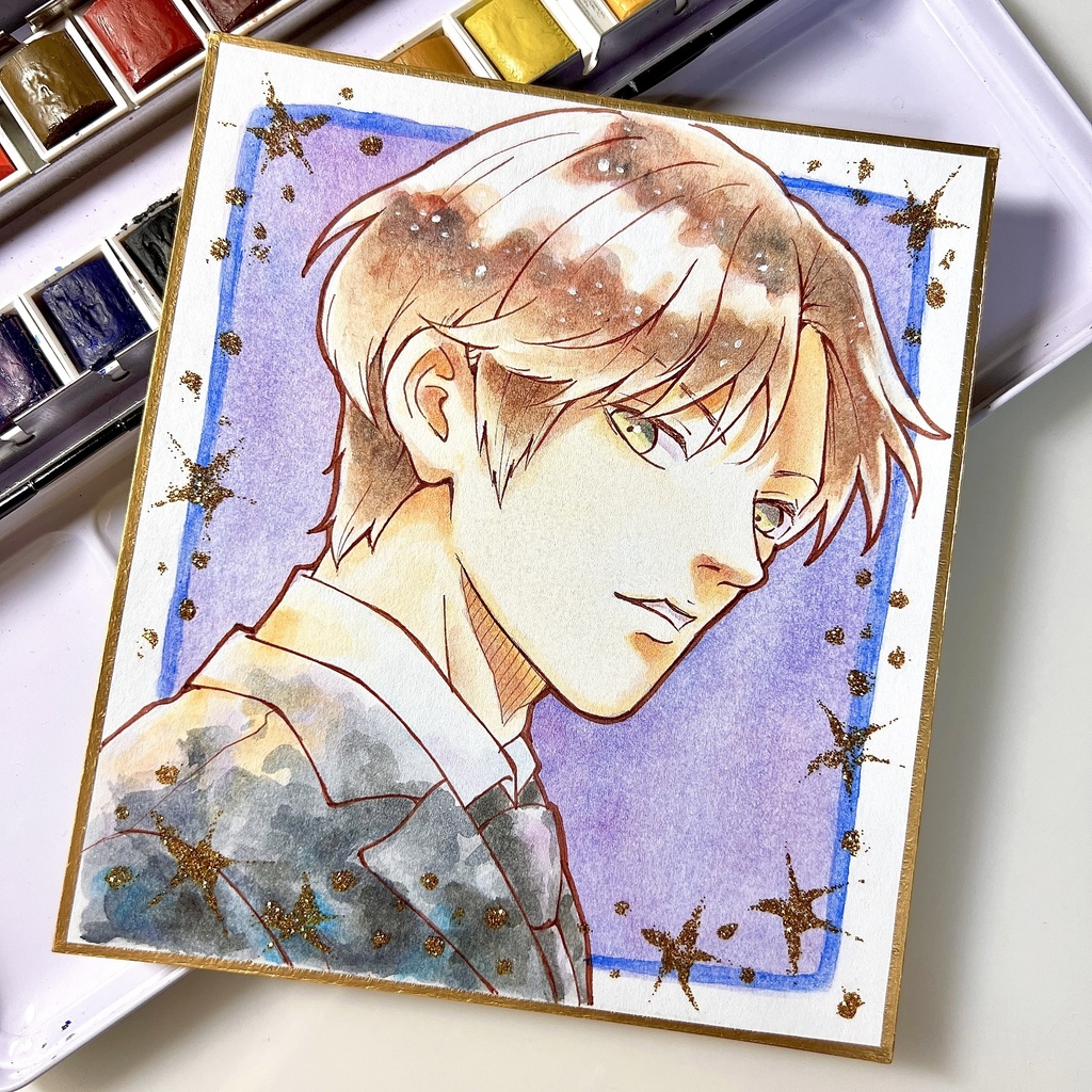 【色紙ワートリ】三輪秀次、米屋陽介、二宮匡貴、犬飼澄晴、辻新之助