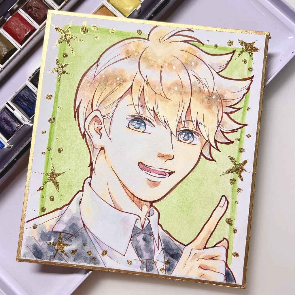 【色紙ワートリ】三輪秀次、米屋陽介、二宮匡貴、犬飼澄晴、辻新之助