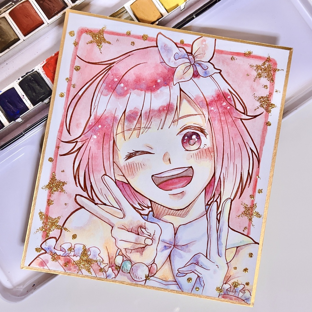 【色紙プロセカ】天馬司、鳳えむ、草薙寧々、神代類