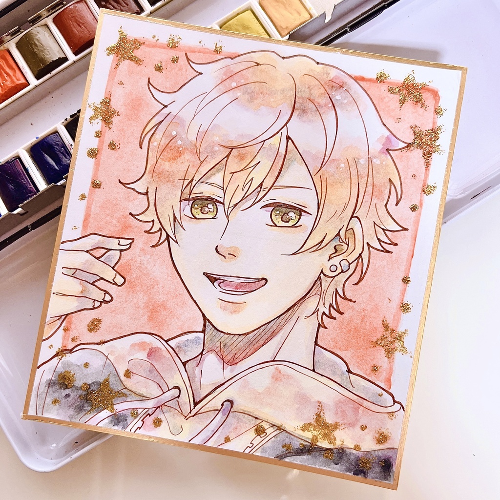 【色紙プロセカ】小豆沢こはね、白石杏、東雲彰人、青柳冬弥