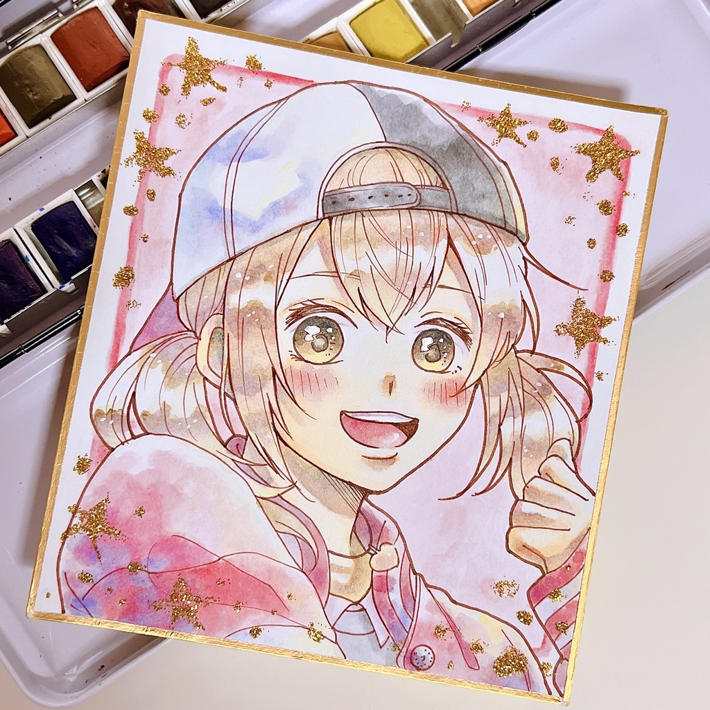 【色紙プロセカ】小豆沢こはね、白石杏、東雲彰人、青柳冬弥