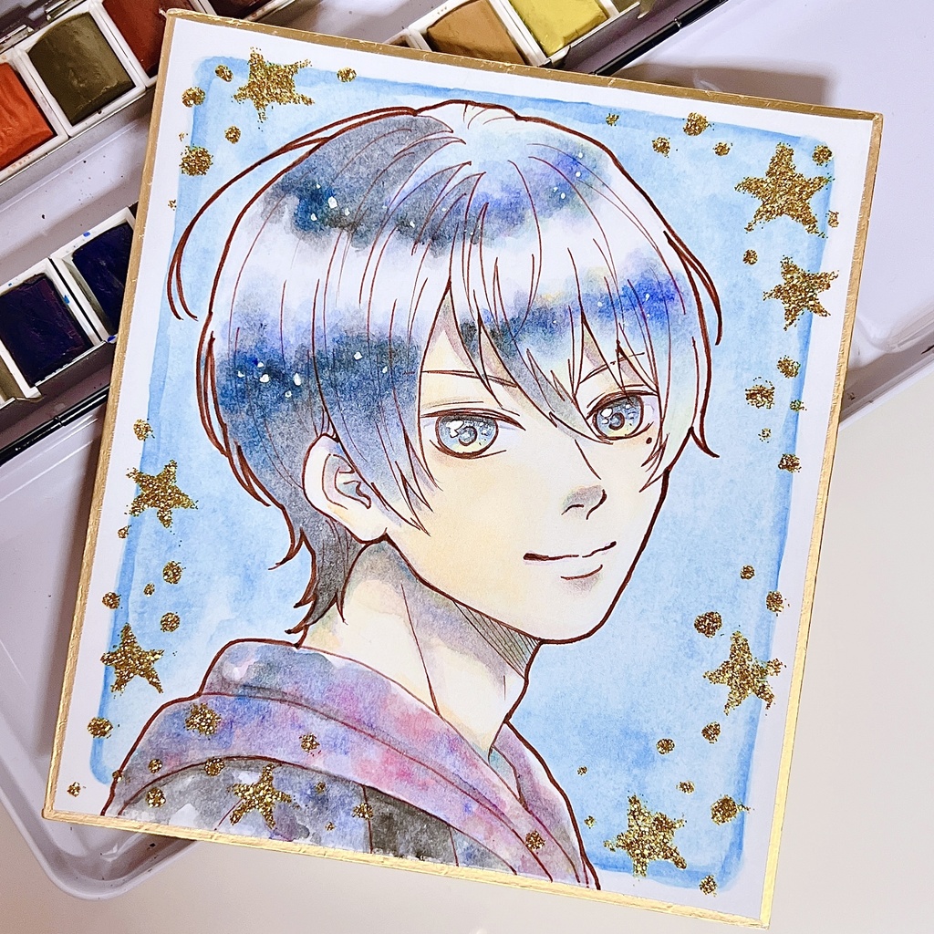 【色紙プロセカ】小豆沢こはね、白石杏、東雲彰人、青柳冬弥