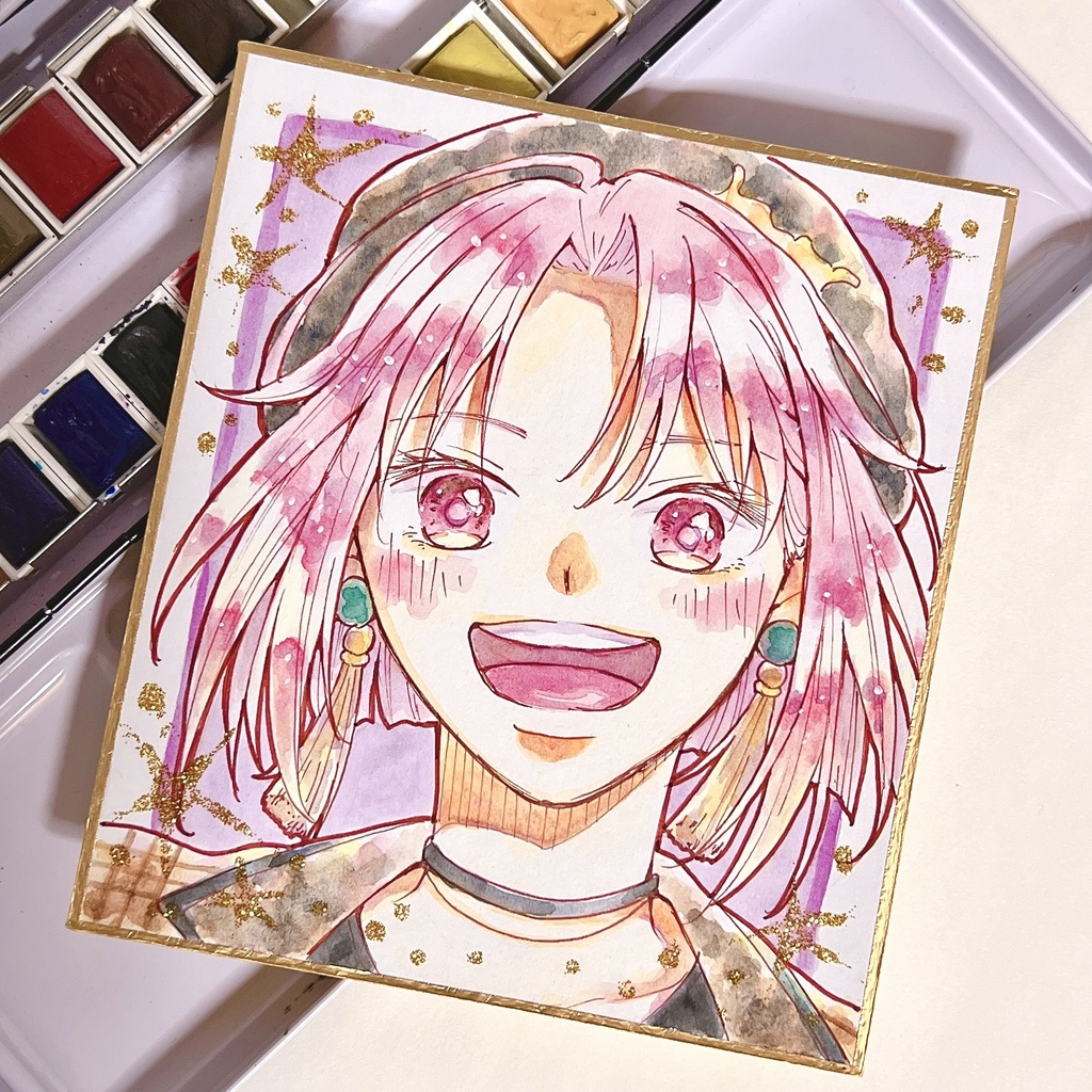 【色紙プロセカ(zozo コラボ)】草薙寧々、神代類、鳳えむ、天馬司