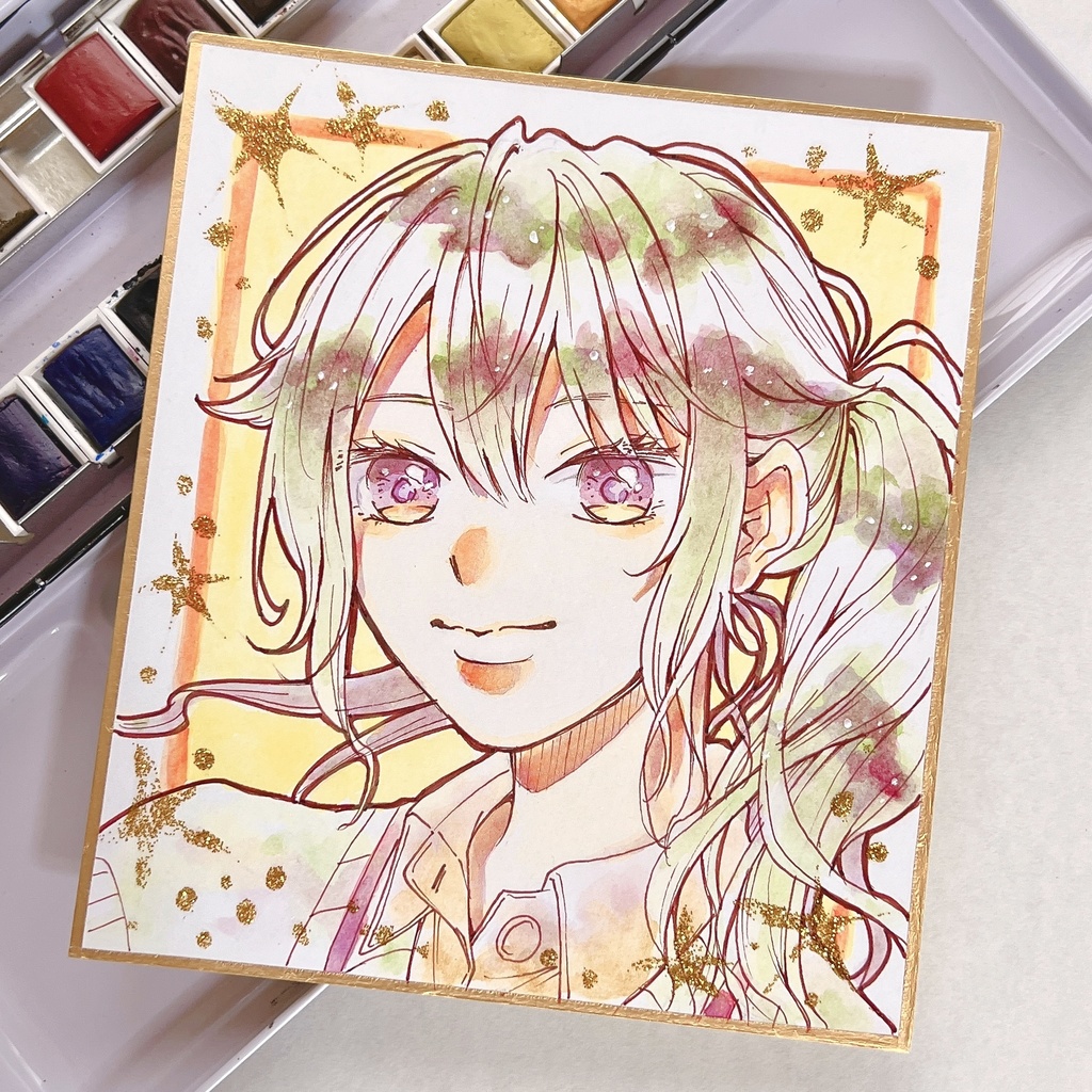 【色紙プロセカ(zozo コラボ)】草薙寧々、神代類、鳳えむ、天馬司