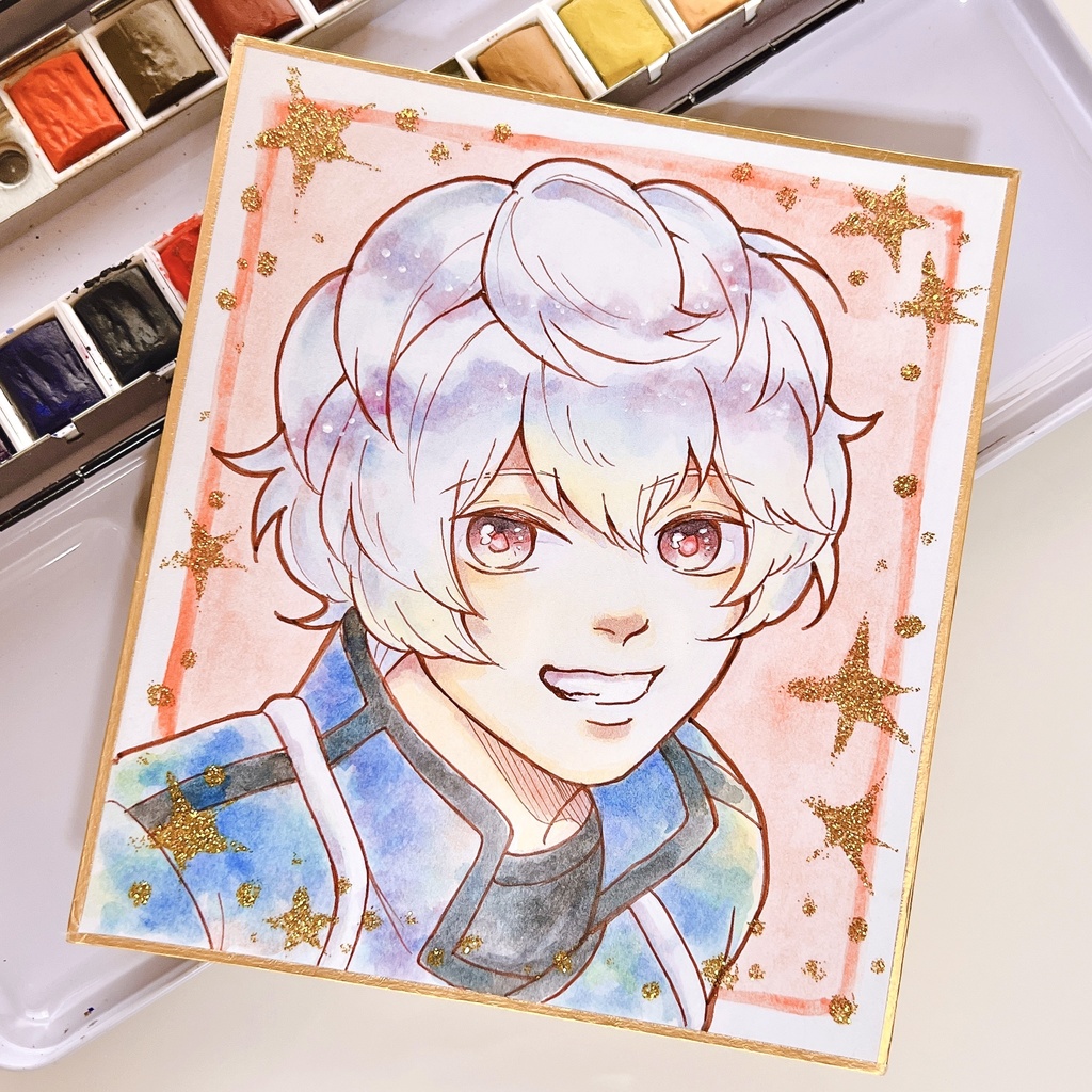 【色紙ワートリ】空閑遊真、小南桐絵、二宮匡貴、犬飼澄晴、辻新之助