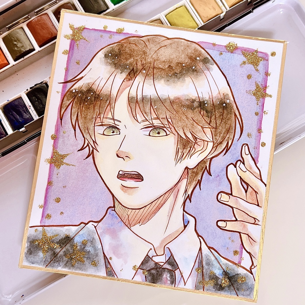 【色紙ワートリ】空閑遊真、小南桐絵、二宮匡貴、犬飼澄晴、辻新之助