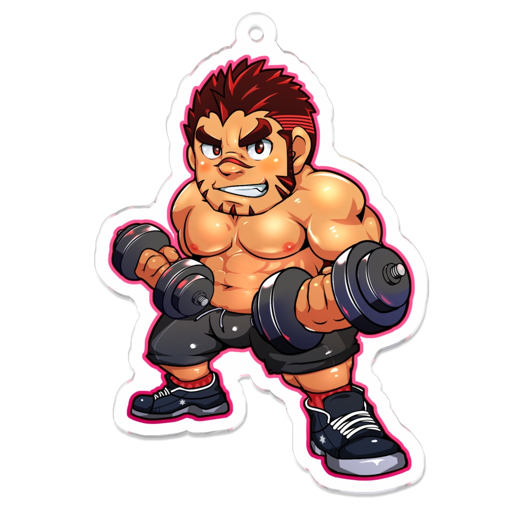 筋トレアカシくん