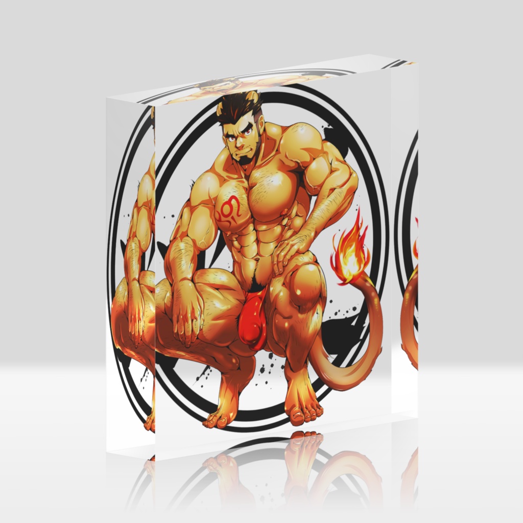 ギチギチかつ毛量が多いネコちゃん_赤褌ver.(M)