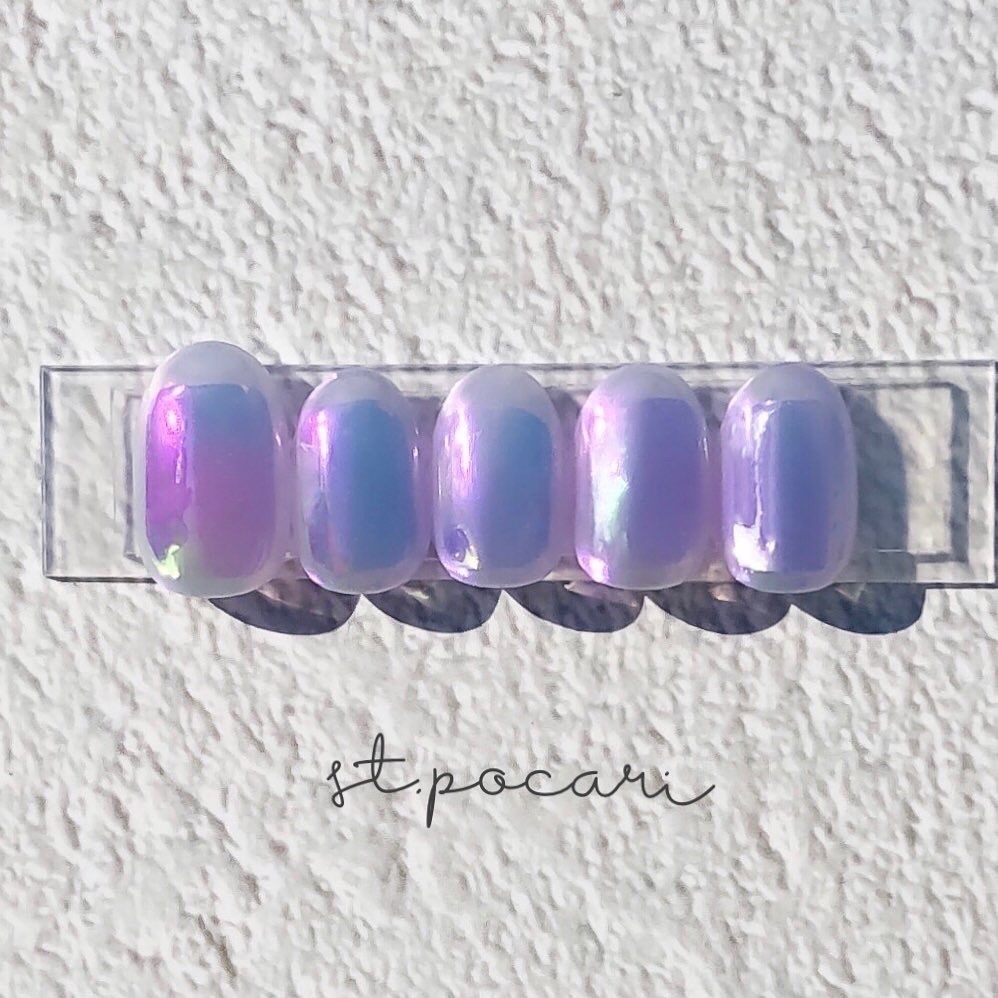 うるうる氷ネイル