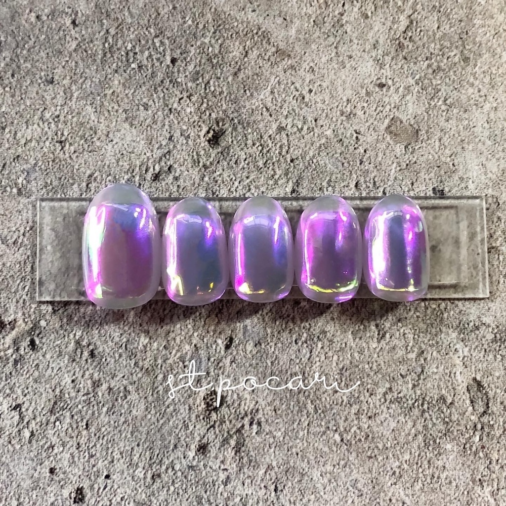 うるうる氷ネイル