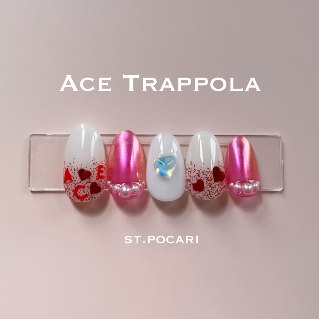エース・トラッポラ イメージネイルチップ【公式ネイルブック掲載デザイン】