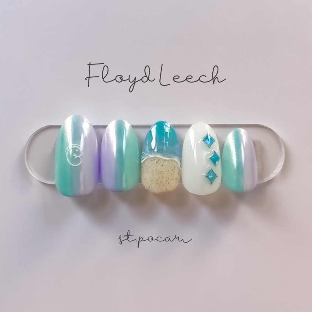 フロイド・リーチ イメージネイルチップ【公式ネイルブック掲載デザイン】