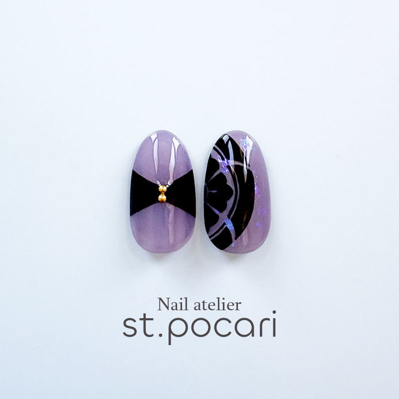 【Fシリーズ】へし切長谷部イメージネイルチップ【着せ替え】