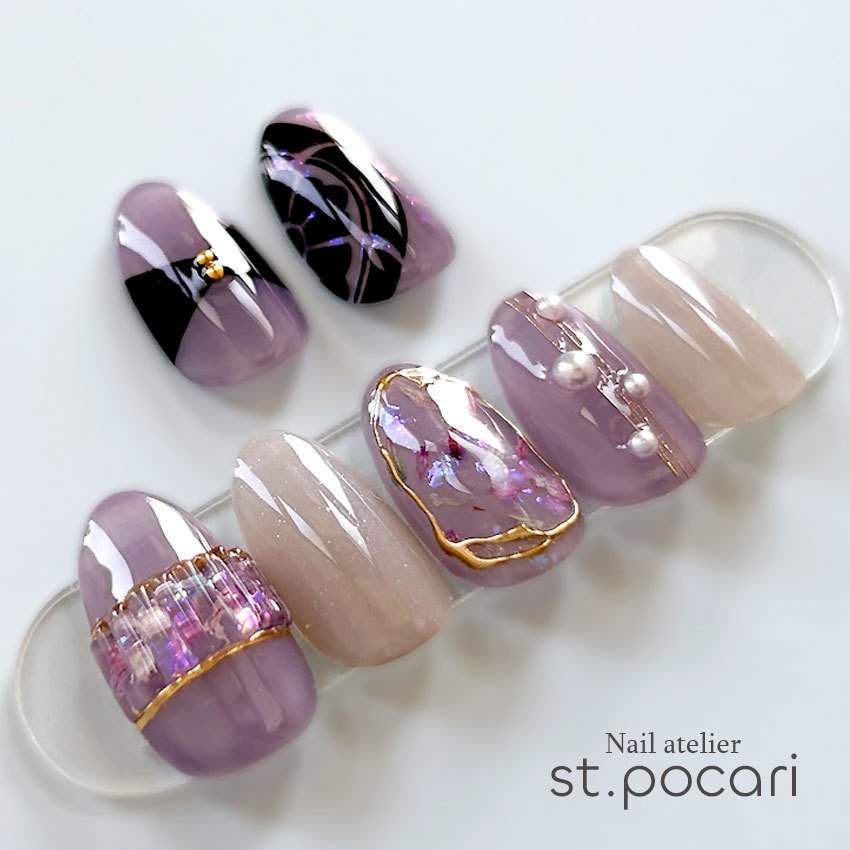 【Fシリーズ】へし切長谷部イメージネイルチップ【着せ替え】