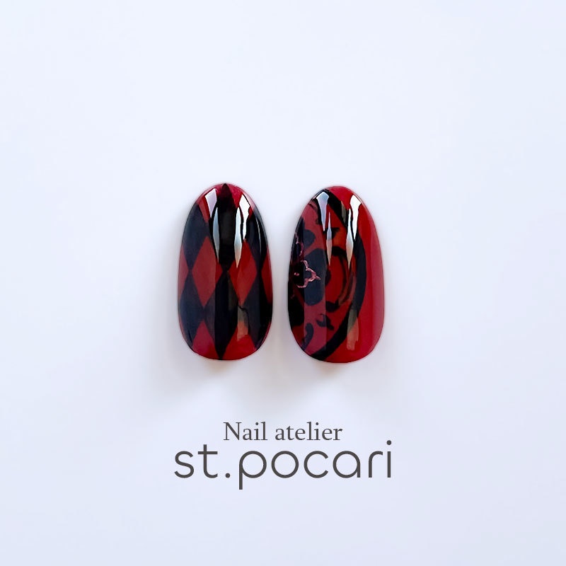 【Fabシリーズ】加州清光イメージネイルチップ【着せ替え】