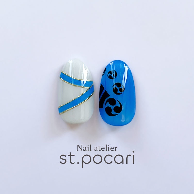 【Fabシリーズ】山姥切長義イメージネイルチップ【着せ替え】