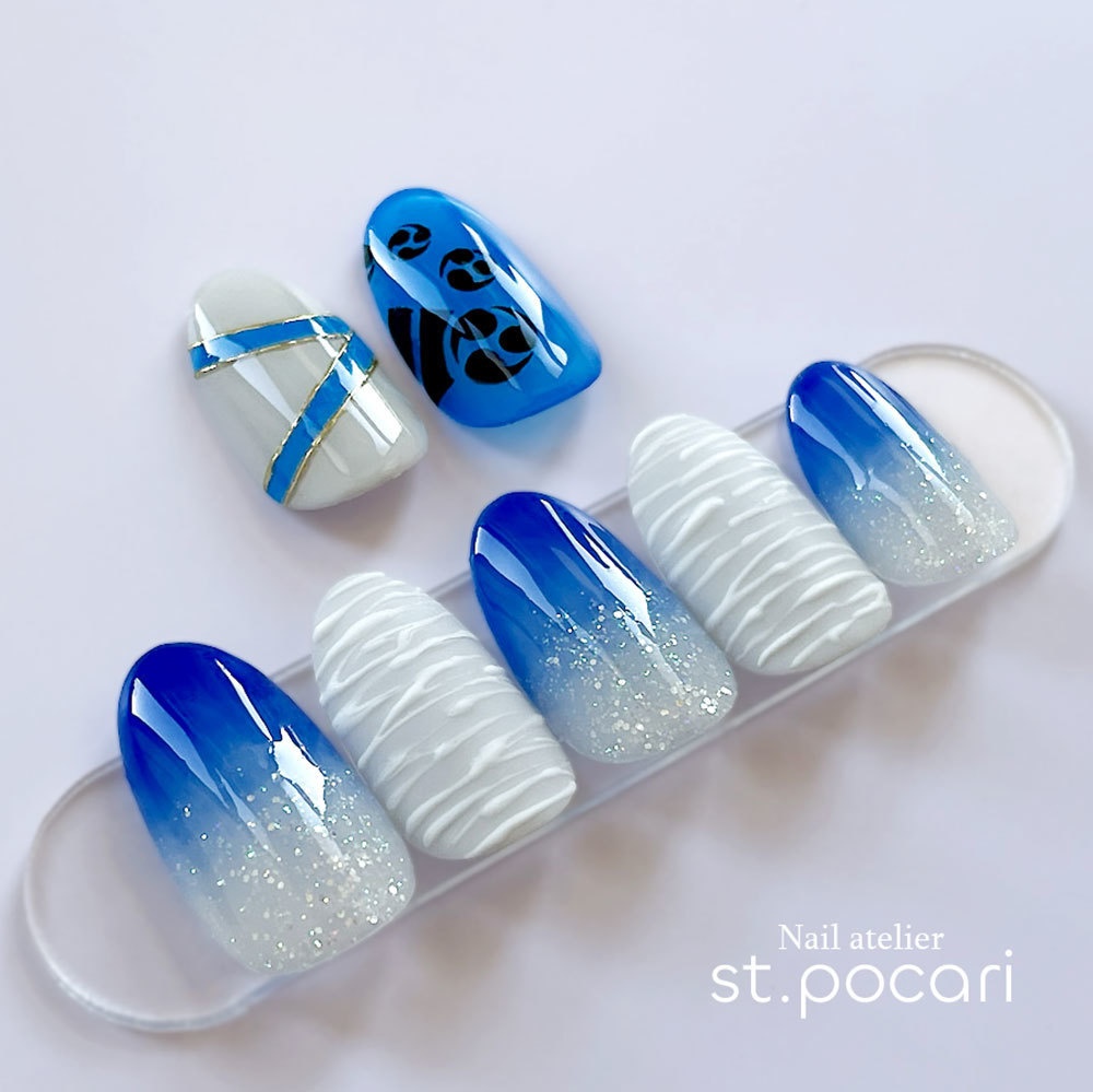 【Fabシリーズ】山姥切長義イメージネイルチップ【着せ替え】