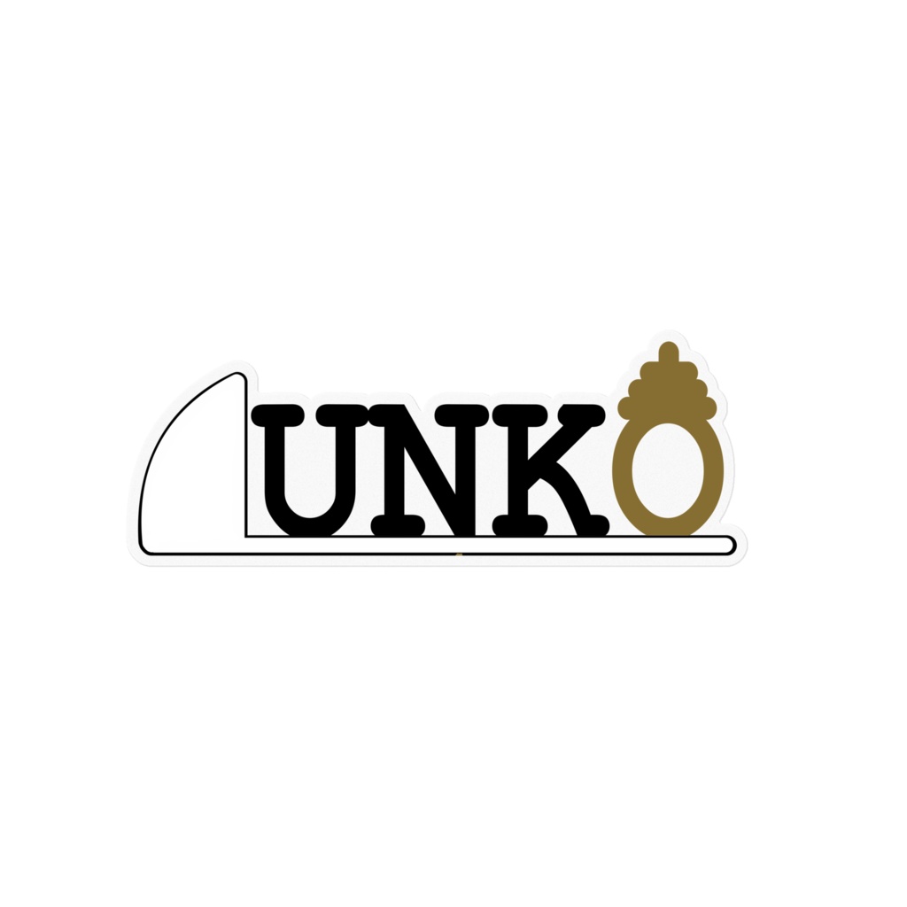 UNKOステッカー便器ver