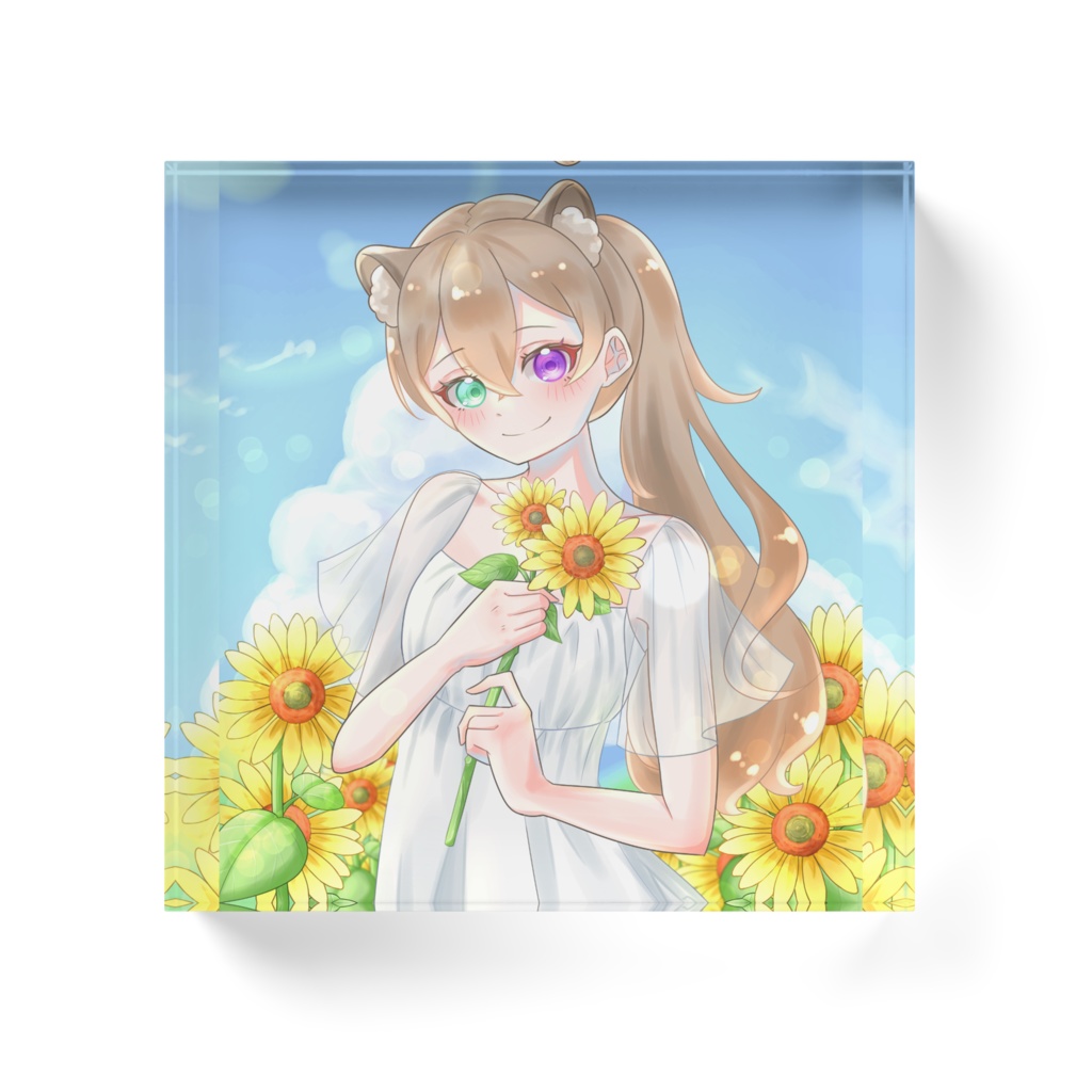 朝凪とら 1.5th Anniversary アクリルブロック