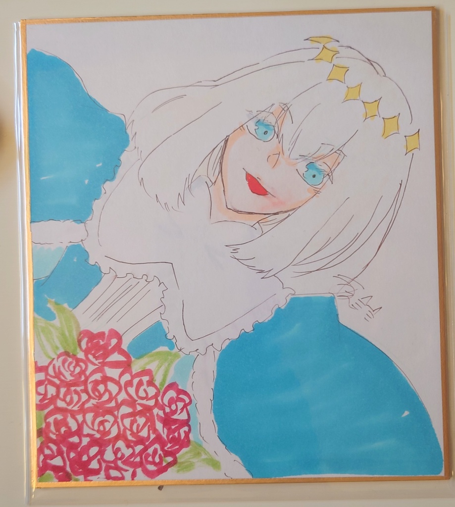 ミニ色紙　オベロン