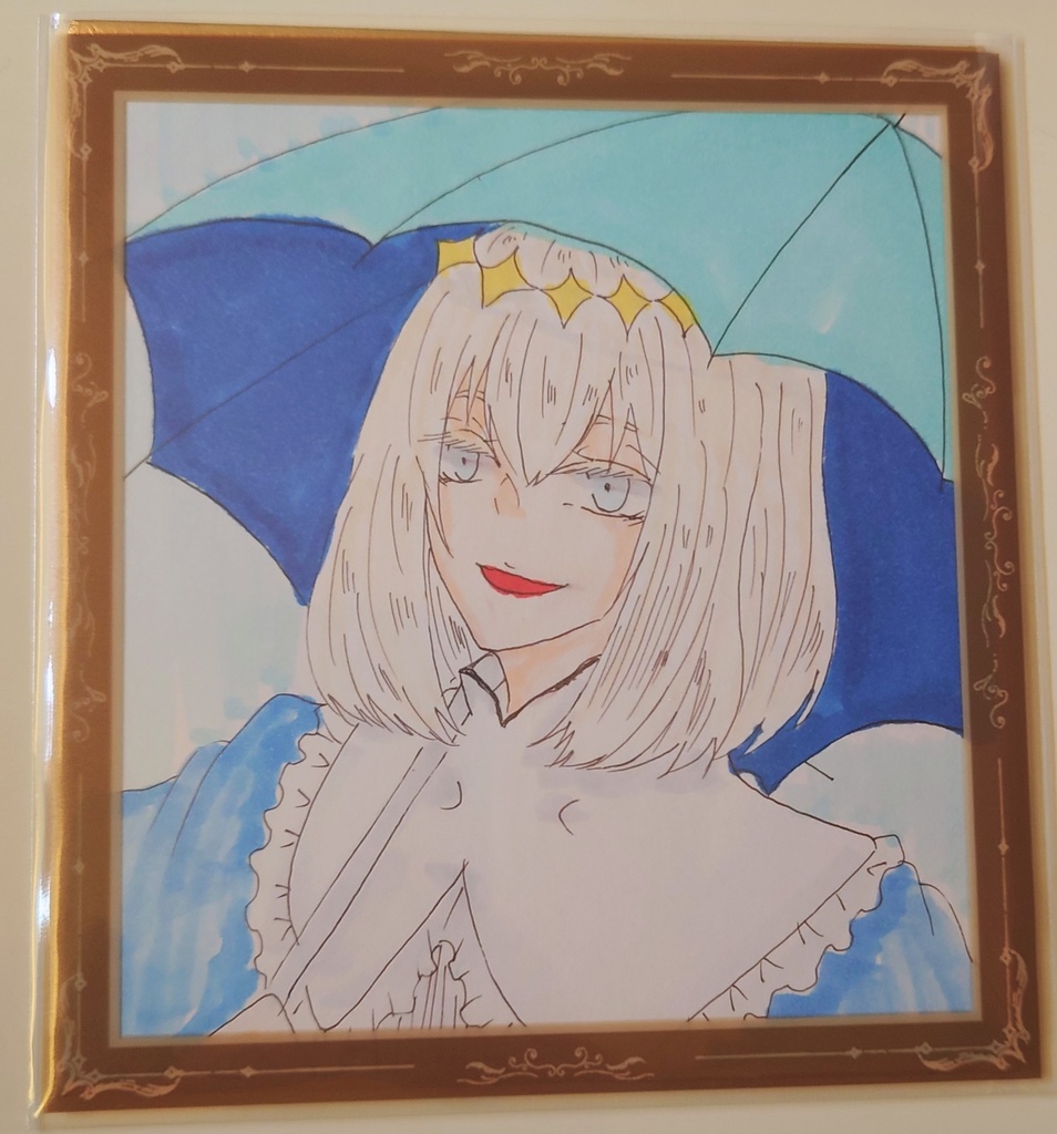 ミニ色紙　オベロン