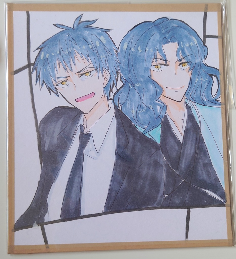 ミニ色紙　斎藤一