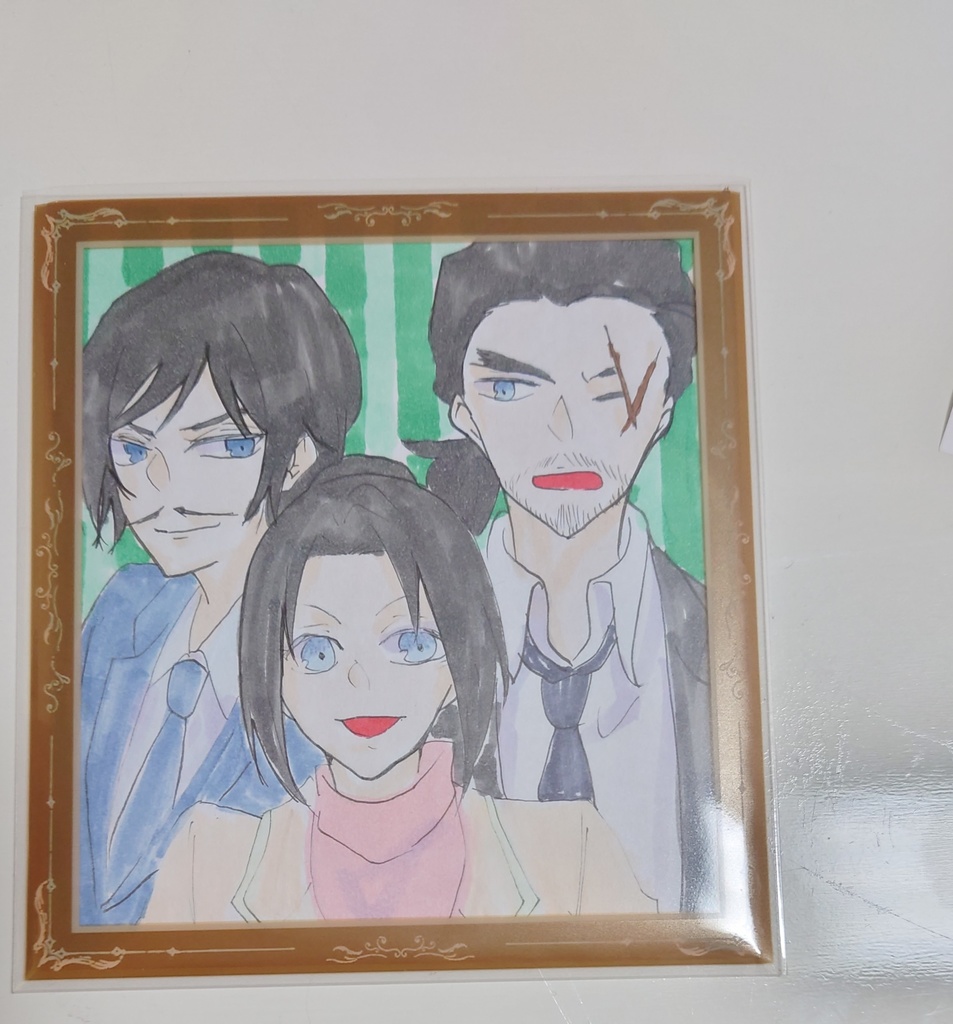 ミニ色紙　長野組