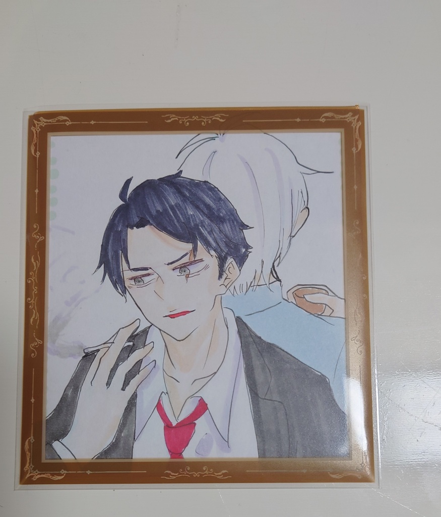 ミニ色紙　ゲ謎　水木