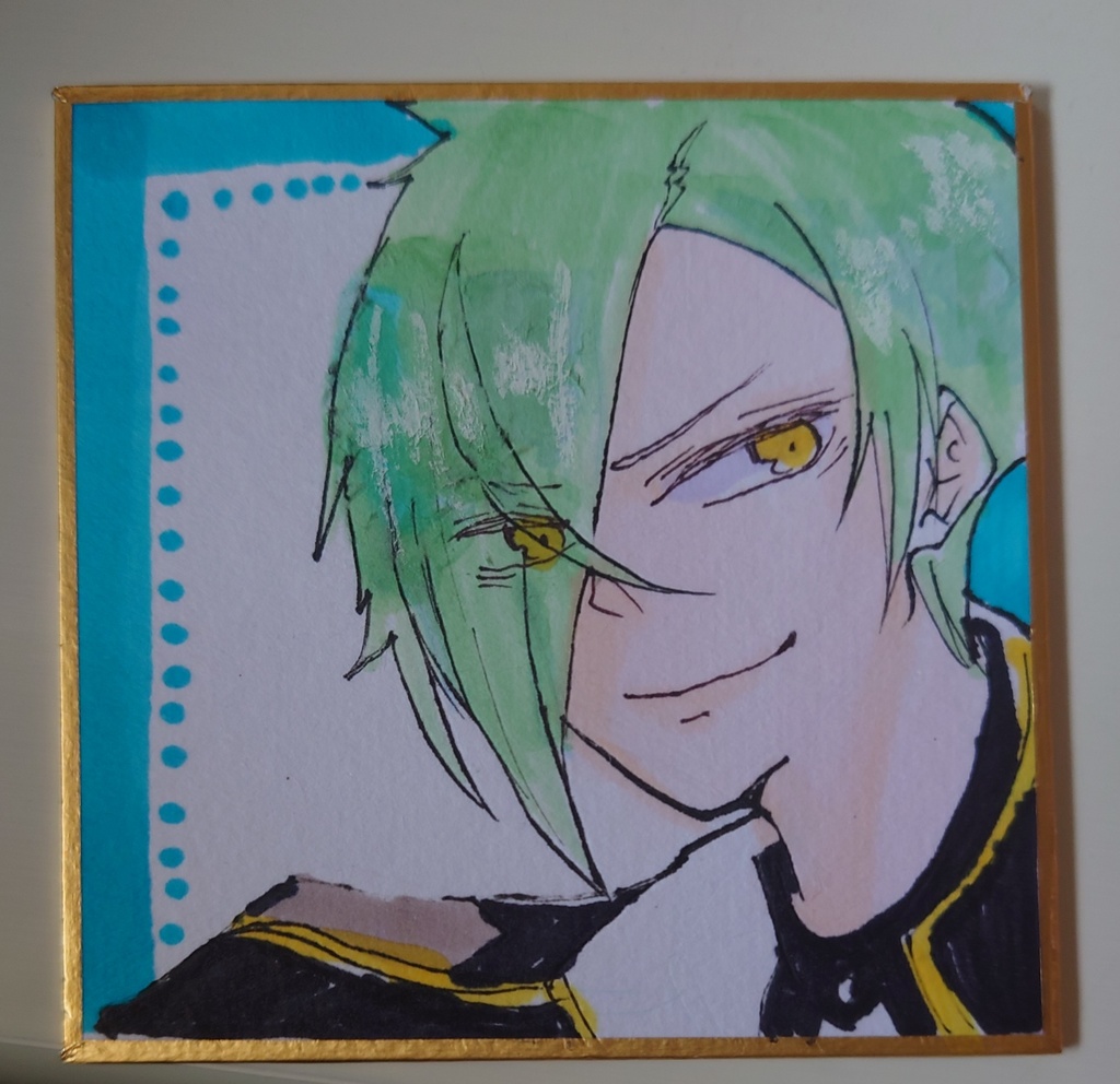 ミニまめ色紙 とうらぶ