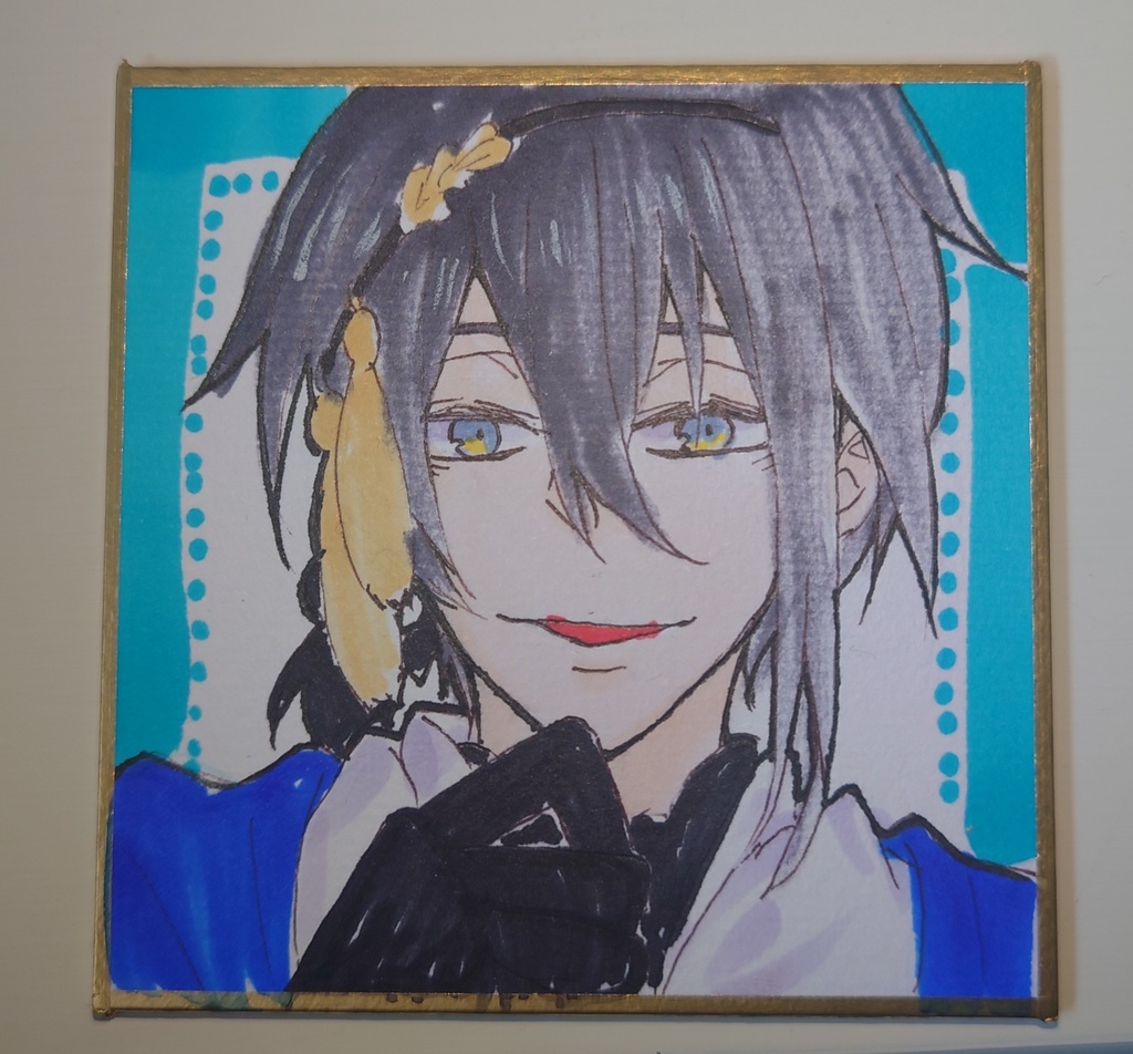 ミニまめ色紙 とうらぶ