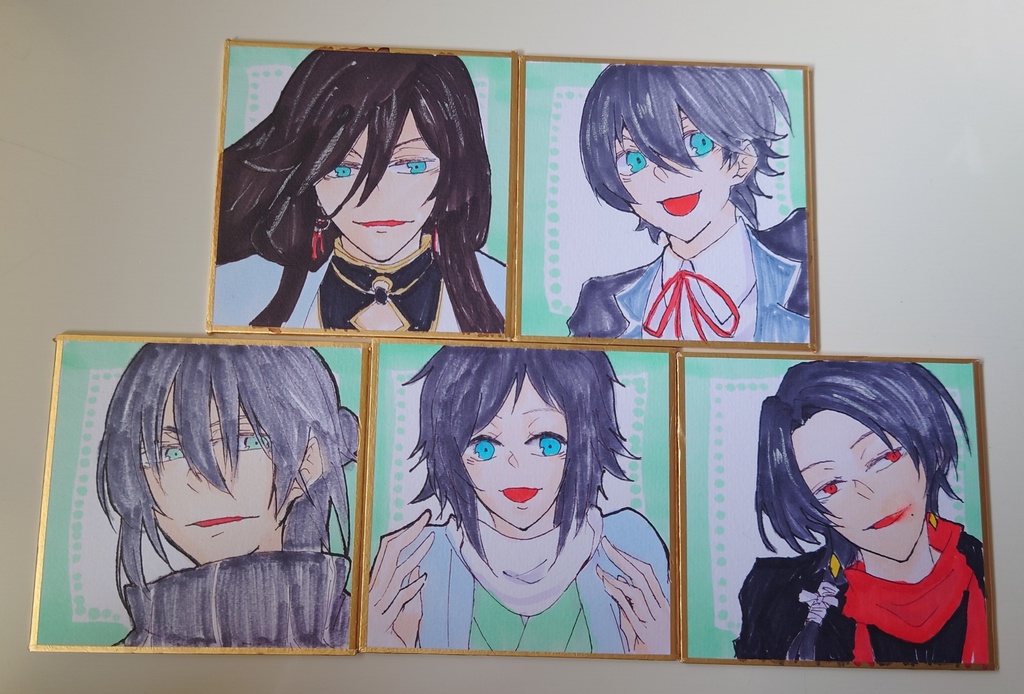 ミニまめ色紙 とうらぶ②