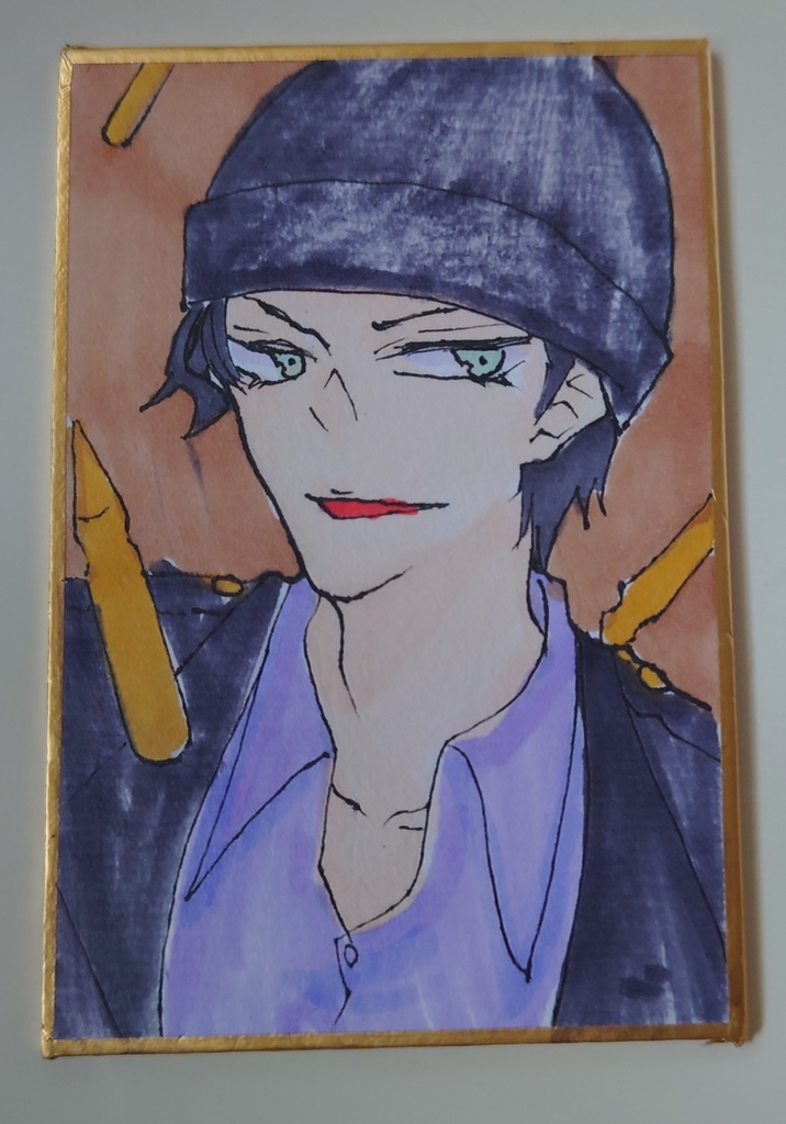 ミニまめ色紙 コナン