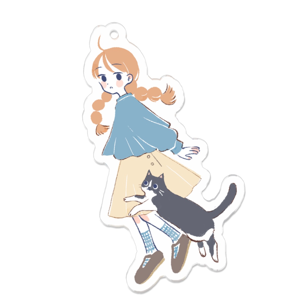 『いつもいっしょ』アクリルキーホルダー