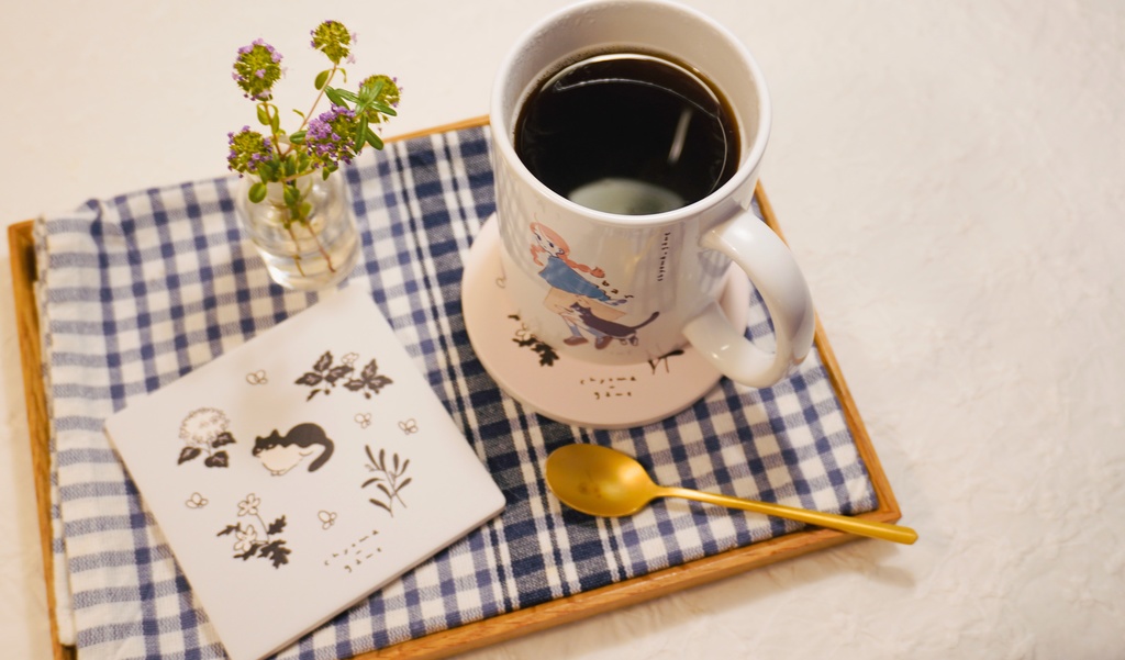 『ちょま猫と庭さんぽ』コースター