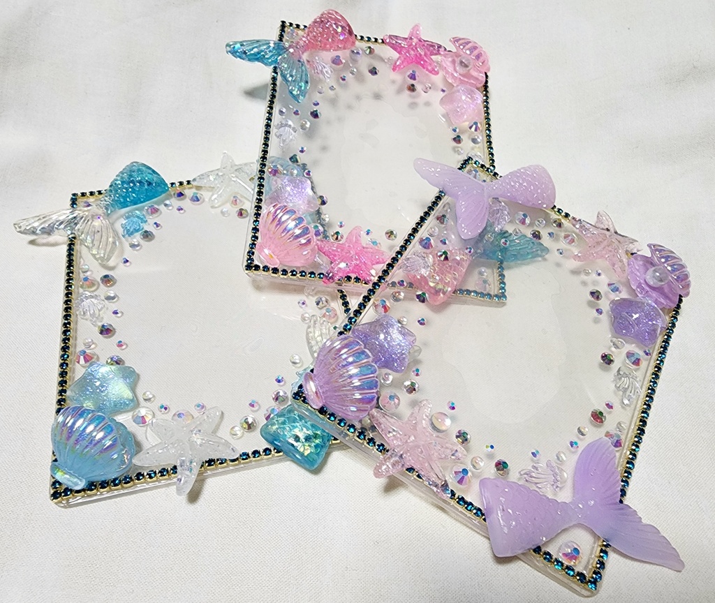 硬質ケース マーメイド パーティ🪼🫧‪