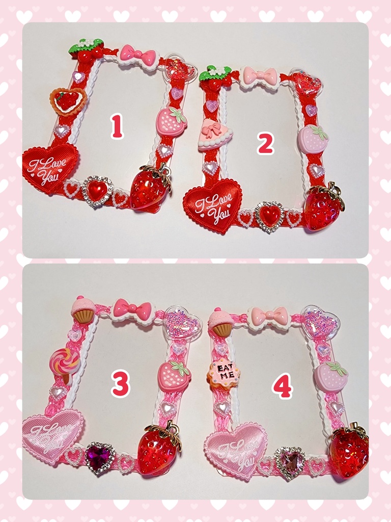 硬質ケース Strawberry Whip🍓🩷