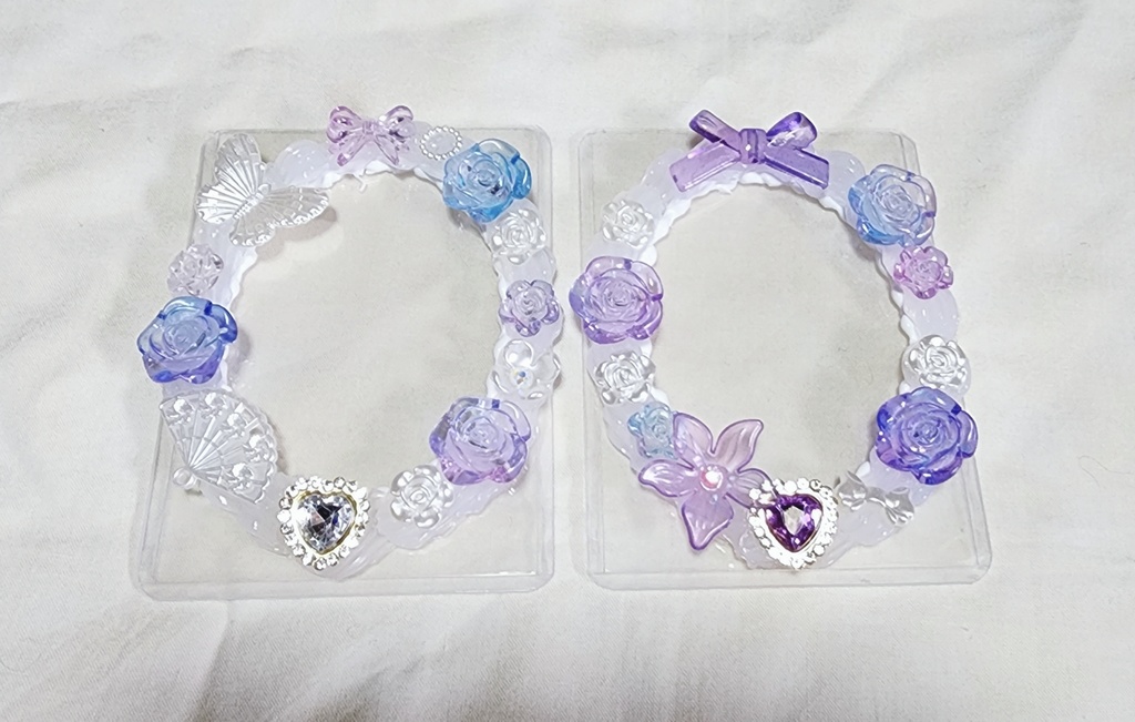 硬質ケース ユニコーンカラー🦄🩵💜