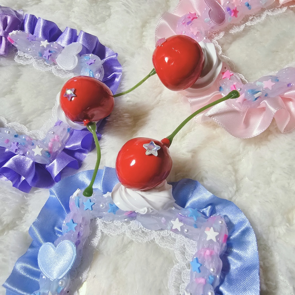 硬質ケース レースデコ ホイップデコ アメリカンパステルダイナー🧁🦄