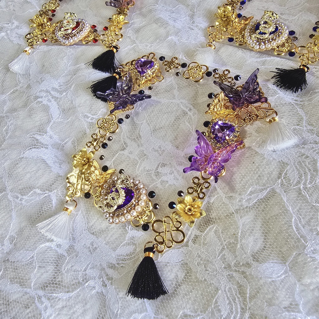 硬質ケース パーツデコ 戯蝴蝶