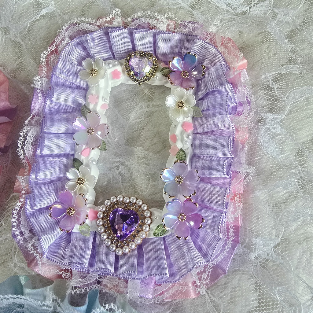 硬質ケース レースホイップデコ お花見