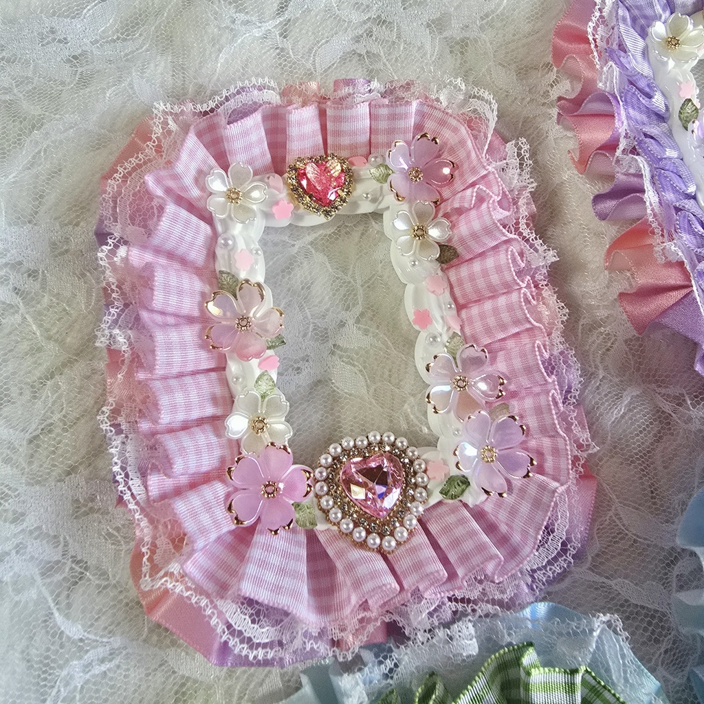 硬質ケース レースホイップデコ お花見