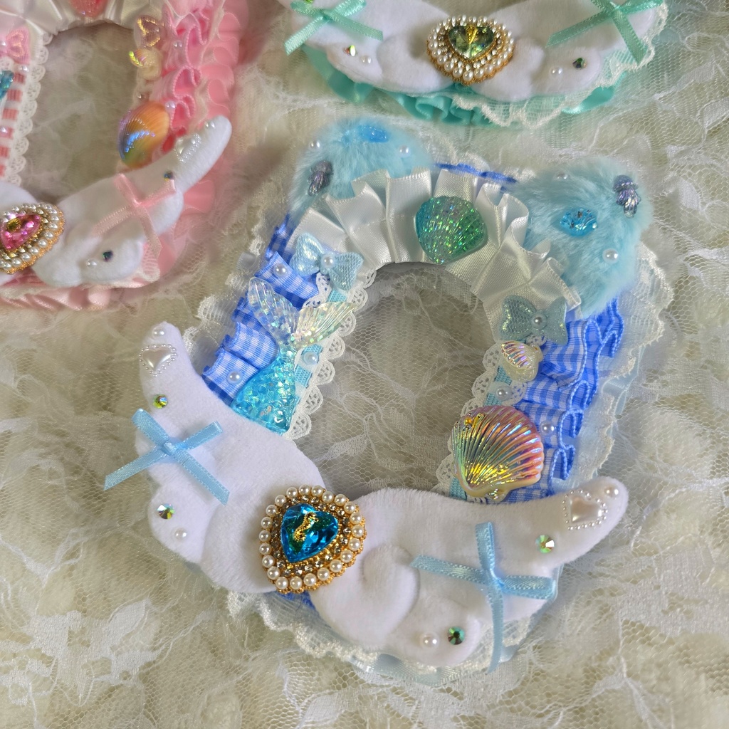 硬質ケース トレカサイズ マーメイドねこちゃん